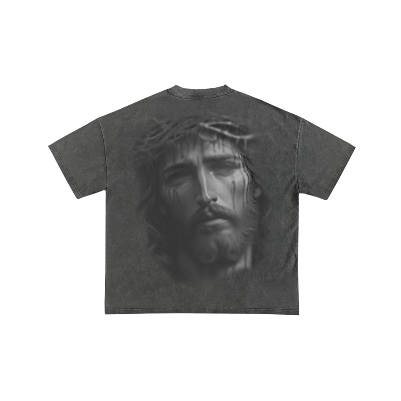 Gray Jesus R3SSURECTION T SHIRT